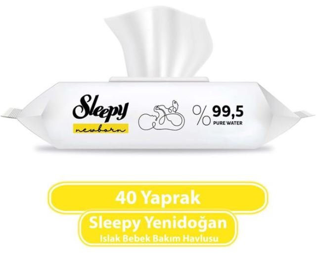 Sleepy Yenidoğan Islak Mendil